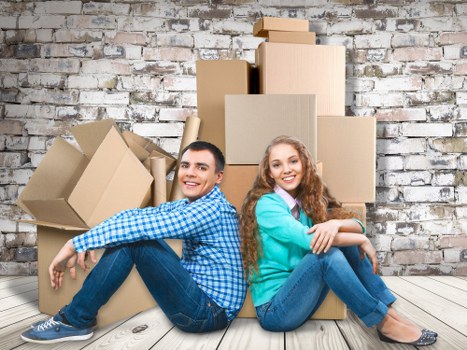 Furniture being safely handled during a local move