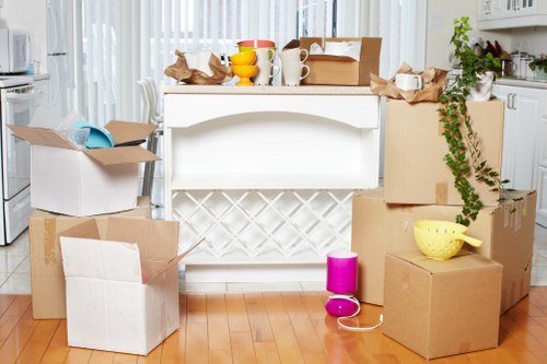 Rainham residential move with a van service carrying household items