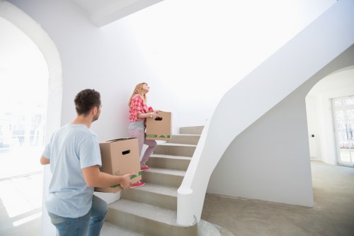 Unpacking services helping a Rainham household settle into a new home
