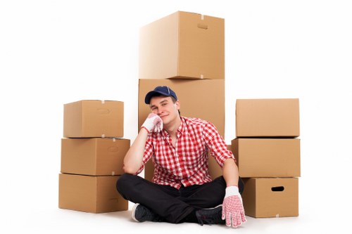 Commercial removals support for offices in Rainham